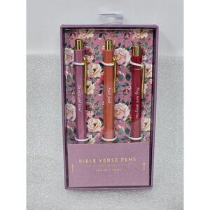 Eccolo Bible Verse Pens Set Of 3 Inspirational Writing Accessories